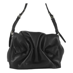 Valentino black leather satchel